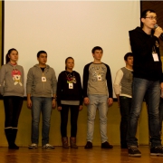 Актив студентов в Залучье 2012